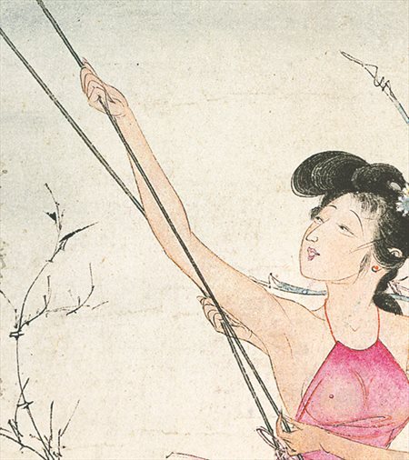 夏津-胡也佛的仕女画和最知名的金瓶梅秘戏图
